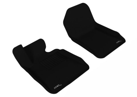 3D MAXpider 2007-2013 BMW 3 Series E93 Kagu 1st Row Floormat - Black