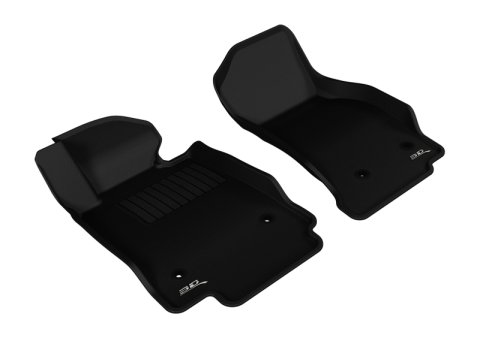 3D MAXpider 2014-2019 Cadillac CTS Kagu 1st Row Floormat - Black