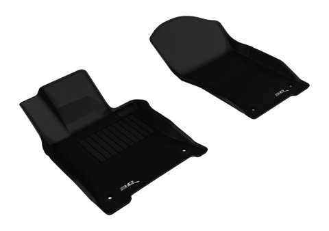 3D MAXpider 2014-2017 Infiniti Q50 Kagu 1st Row Floormat - Black
