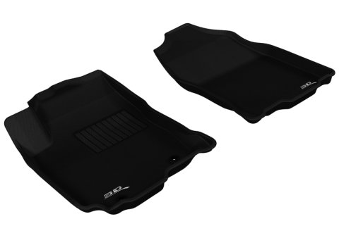 3D MAXpider 2013-2018 Toyota RAV4/RAV4 Hybrid Kagu 1st Row Floormat - Black