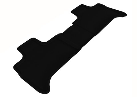 3D MAXpider 2000-2006 BMW X5 E53 Kagu 2nd Row Floormats - Black