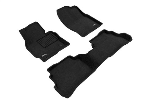 3D MAXpider 13-16 Mazda Cx-5 Elegant Black 1st 2nd Row - Floor Mat Set (Black)