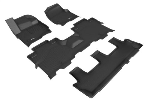 3D MAXpider18-24 Ford Expedition 8-Seat Kagu Black R1 R2 R3