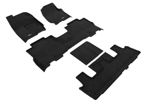 3D MAXpider 18-24 Ford Expedition 7-Passenger Elegant Black R1 R2 R3