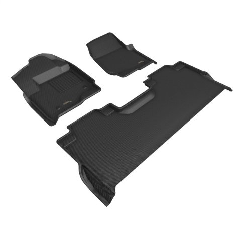 3D MAXpider 22-24 Ford F-150 Super Crew Bench Seat Kagu Black R1 R2