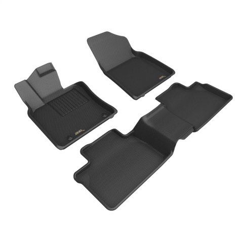 3D MAXpider 2025+ Toyota Camry Kagu 1st & 2nd Row Floormats - Black