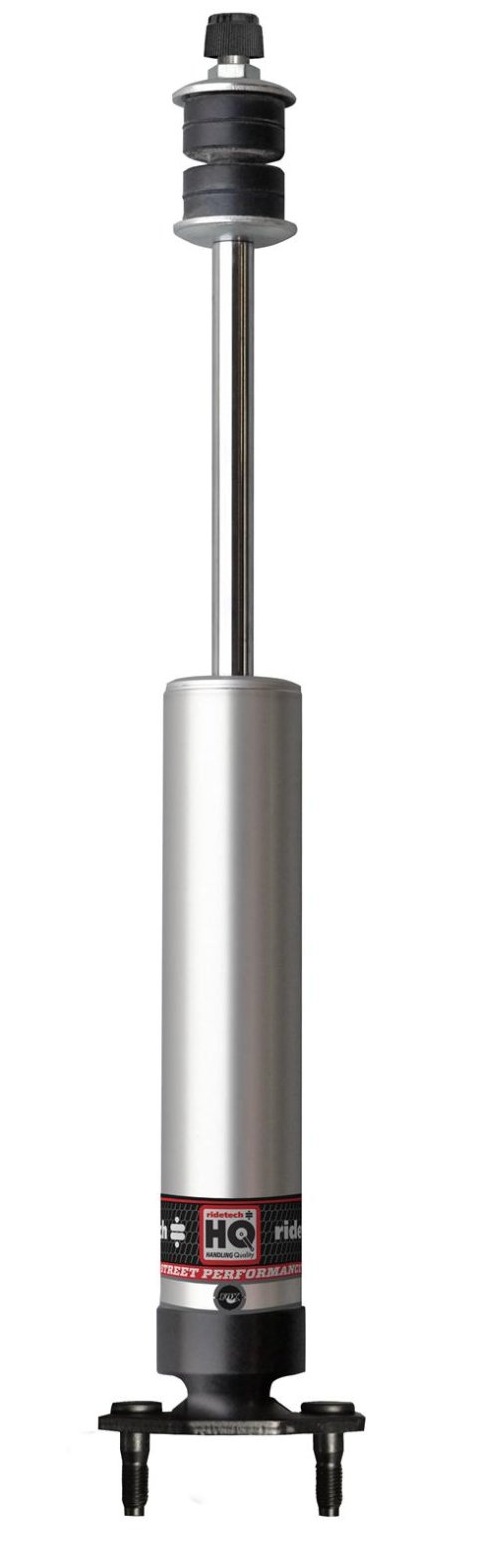 Ridetech HQ Series Shock Absorber Single Adjustable 4.75in Stroke Stud Plate/Stud 8.55in x 13.3in