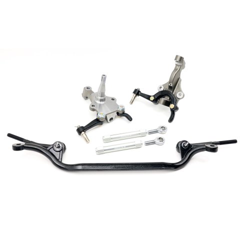 Ridetech 67-69 Camaro / Firebird / 68-74 Nova TruTurn Steering System Package Includes Spindles (1x rid11009300, 1x rid11169525)