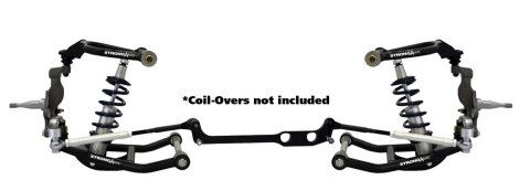 Ridetech 68-79 Chevy C3 Corvette Front TruTurn System (Pin Spindle)