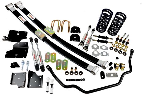 Ridetech 67-70 Ford Mustang Small Block /LS StreetGRIP Suspension System w/ Bushing Kit (Bundled Kit)