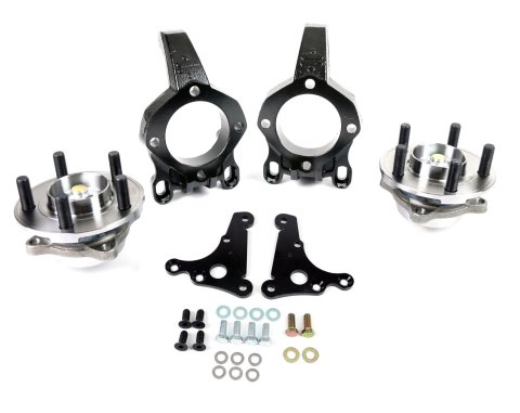Ridetech 64-66 Ford Mustang TruTurn Front Suspension Package w/Hub Spindles