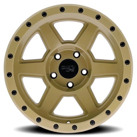 Dirty Life 9315 Compound 17x9 / 6x139.7 BP / -12mm Offset / 106mm Hub Desert Sand Wheel