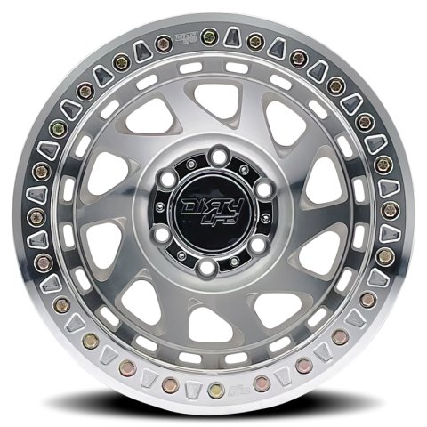 Dirty Life 9313 Enigma Race 17x9 / 6x139.7 BP / -12mm Offset / 106mm Hub Machined Wheel