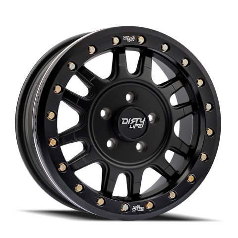 Dirty Life 9309R Canyon Pro 15x7 Blank 13mm Offset/106.25mm Hub Matte Black - Beadlock