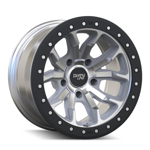 Dirty Life 9303 DT-1 17x9 / 5x127 BP / -12mm Offset / 78.1mm Hub Machined Wheel