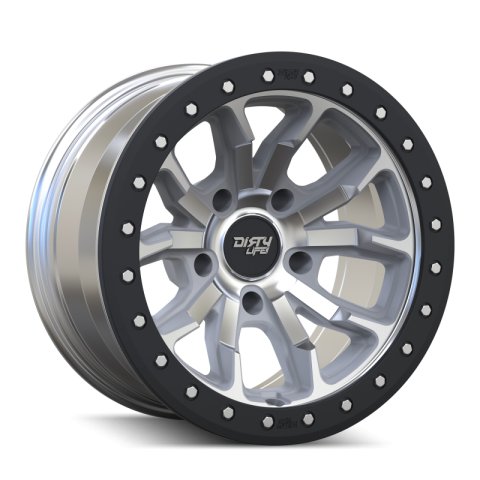 Dirty Life 9303 DT-1 17x9 / 6x139.7 BP / -12mm Offset / 106mm Hub Machined Wheel