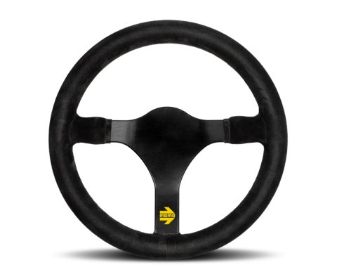 Momo MOD78 Steering Wheel 320 mm - Black Leather/Black Spokes