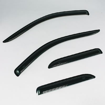 AVS 07-13 Chevy Silverado 1500 Ext. Cab Ventvisor Front & Rear Window Deflectors 4pc - Smoke