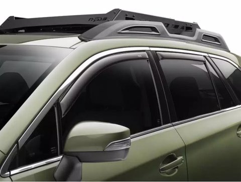 AVS 19-24 Subaru Ascent Ventvisor Front & Rear Window Deflectors 4pc - Smoke