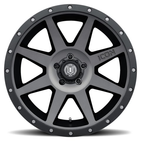 ICON Rebound 20x9 8x170 6mm Offset 5.25in BS Titanium Wheel