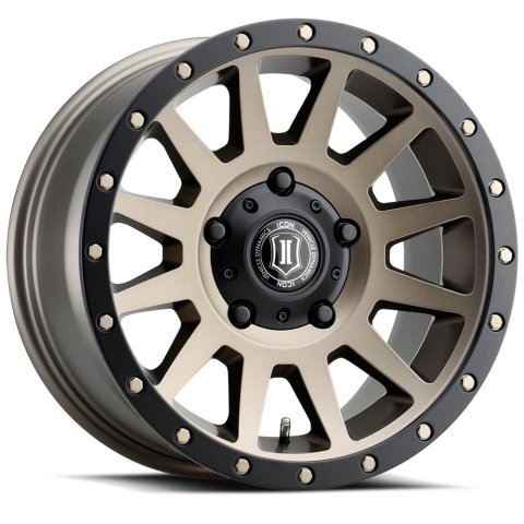 ICON Compression 20x10 5x150 -19mm Offset 4.75in BS Bronze Wheel