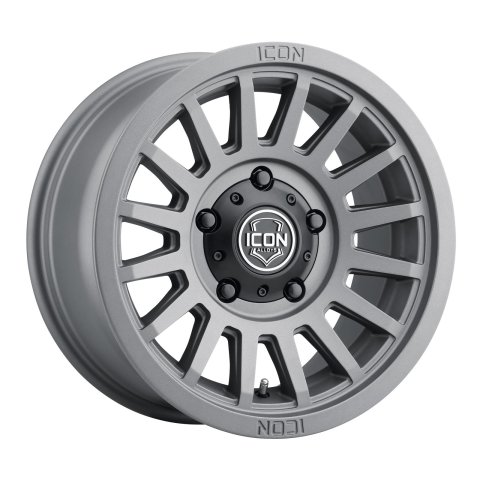 ICON Recon SLX 17x8.5 5x4.5 0mm Offset 4.75in BS 71.5mm Bore Charcoal Wheel