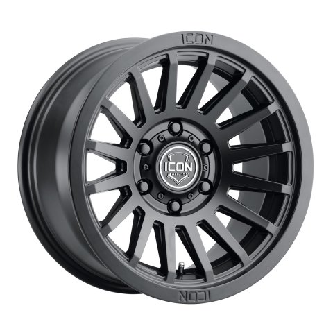 ICON Recon SLX 17x8.5 6x5.5 BP 25mm Offset 5.75in BS 95.1mm Bore Satin Black Wheel