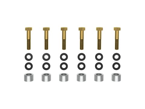 ICON 22-24 Tundra/23-24 Sequoia TRD Aluminum Skid Plate Spacer Kit