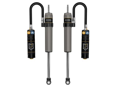 ICON 24+ Toyota Tacoma Remote Reservoir Shocks w/ CDXS 0-1in. Lift- (Rear)