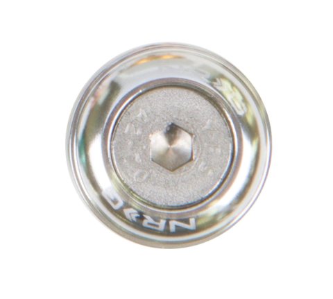 NRG Fender Washer Kit w/Rivets For Metal (Silver) - Set of 10