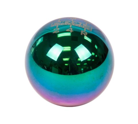 NRG Universal Ball Type Shift Knob - Multi-Color/Neochrome (6 Speed)