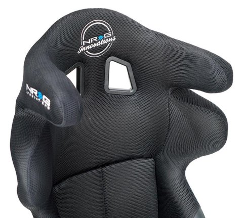 NRG FIA Competition Seat w/ Competition Fabric/ FIA homologated/ Head Containment - Medium