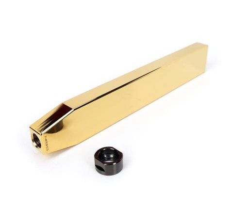 NRG B.A.J Tall Shift Knob Chrome Gold M10X1.5