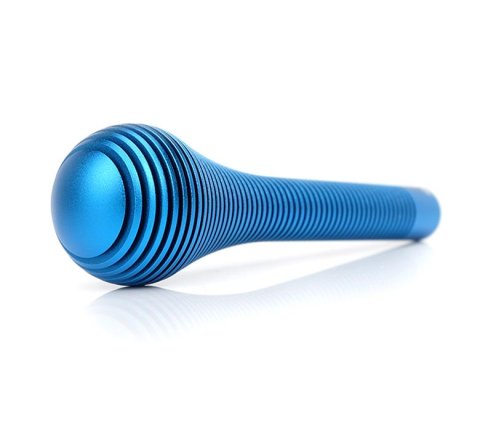 NRG Shift Knob Heat Sink Bubble Head Long Blue