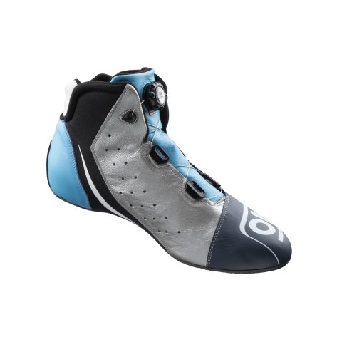 OMP One Evo X R Shoes Blue/Silver/Cyan - Size 37 (Fia 8856-2018)
