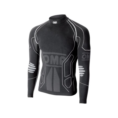 OMP KS Winter Shirt Black - Size 10-12 Years (For Children)