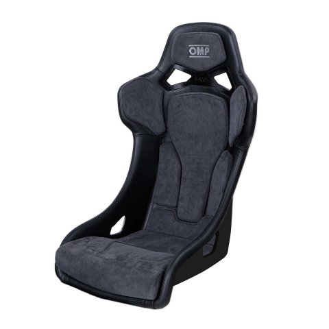 OMP Racing Seat RT FIA 8855-1999 - Leather & Alcantara Black