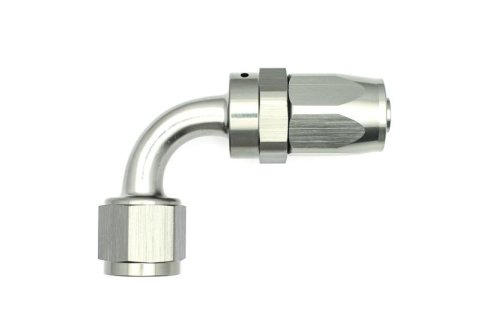 DeatschWerks 8AN Female Swivel 90-Degree Hose End CPE