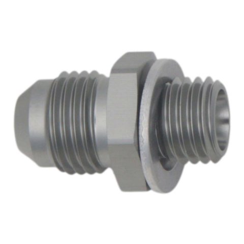 DeatschWerks 6AN Male Flare To M12 X 1.5 Male Metric Adapter (Incl. Crush Washer)