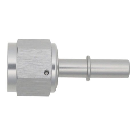 DeatschWerks 10AN Female Flare Swivel to 3/8in Male EFI Quick Disconnect - Anodized DW Titanium