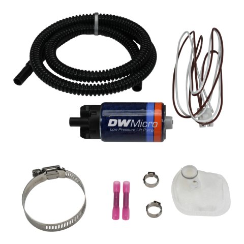 DeatschWerks DW Micro Series 210lph Low Pressure Lift Fuel Pump w/ Universal Install Kit