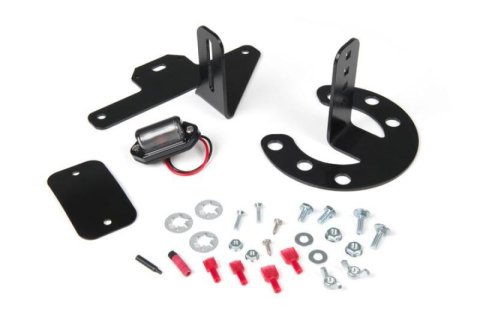 JKS Manufacturing Jeep JK/TJ/YJ Spare Tire License Plate Mount