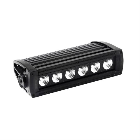 Westin B-FORCE LED Light Bar Single Row 6 inch Flood w/5W Cree - Black