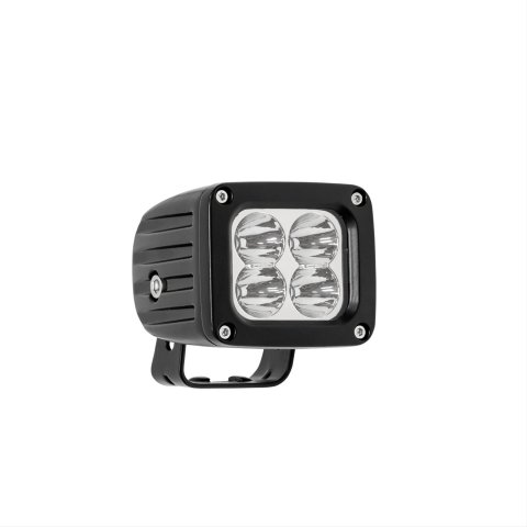 Westin Quadrant LED Auxiliary Light 3 inch x 2.5 inch Flood w/5W Cree (Set of 2) - Black
