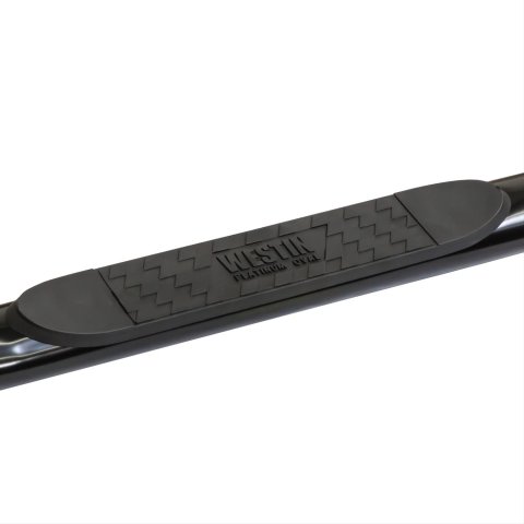 Westin 2015-2018 Chevy Silverado 25/3500 Dbl Cab (Body Mount) Platinum 4 Oval Nerf Step Bars - Black