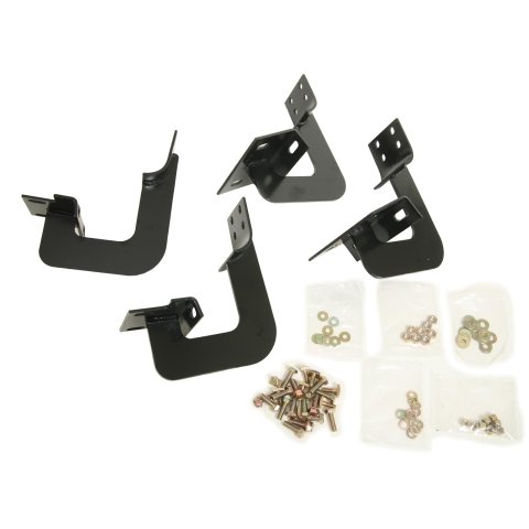 Westin 2007-2014 Ford Expedition EL Premier Oval Nerf Step Bar Mount Kit - Black