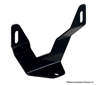 Westin Bull Bar License Plate Relocator - Black