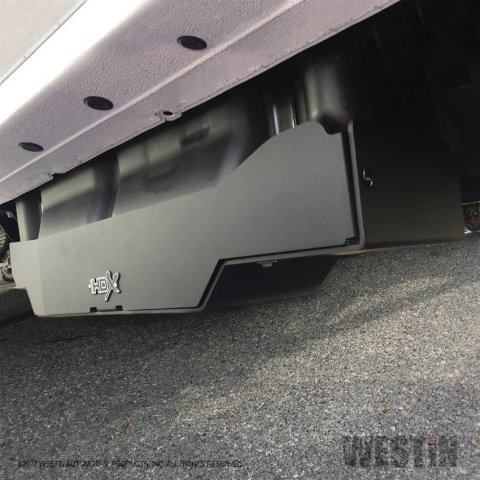 Westin 2017-2018 Chevy Silverado 25/3500 Diesel HDX DEF Tank Skid Plate - Textured Black