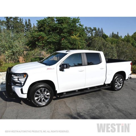 Westin 2019-2026 Chevrolet Silverado/Sierra 1500 Crew Cab (5.5ft) R5 Modular Nerf Step Bars - Black