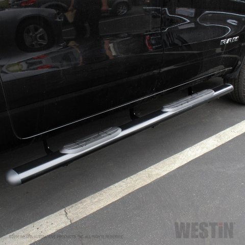 Westin 19-26 Ram 1500 Quad/Crew Cab (Ex. Classic) Premier Oval Nerf Step Bar Mount Kit - Black